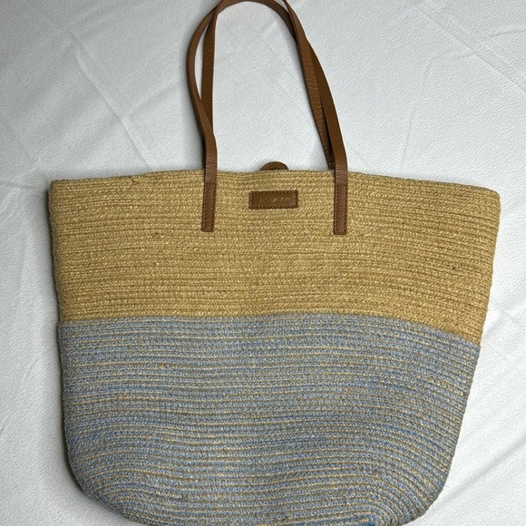 Trades Of Hope bisa large summer woven New Tote with snap - Picture 2 of 7